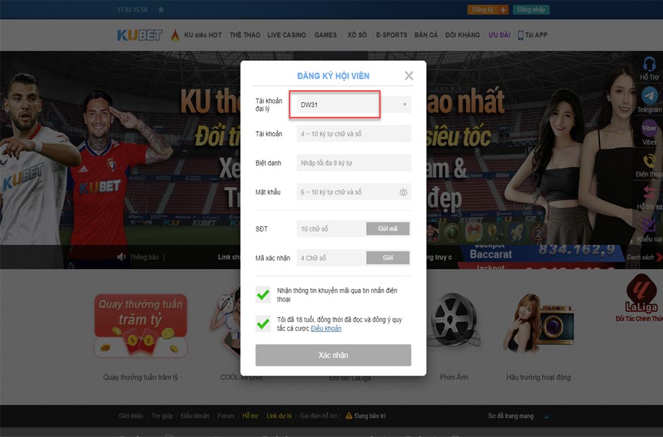 Ưu đãi bất ngờ khi thực hiện quy trình đăng ký tại dây Đại Lý